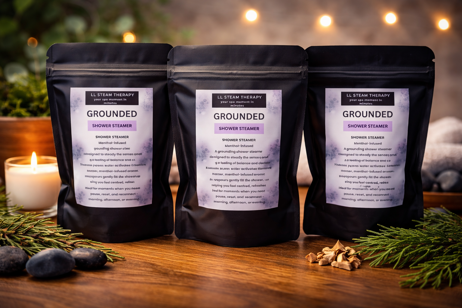 Grounded – Shower Steamer