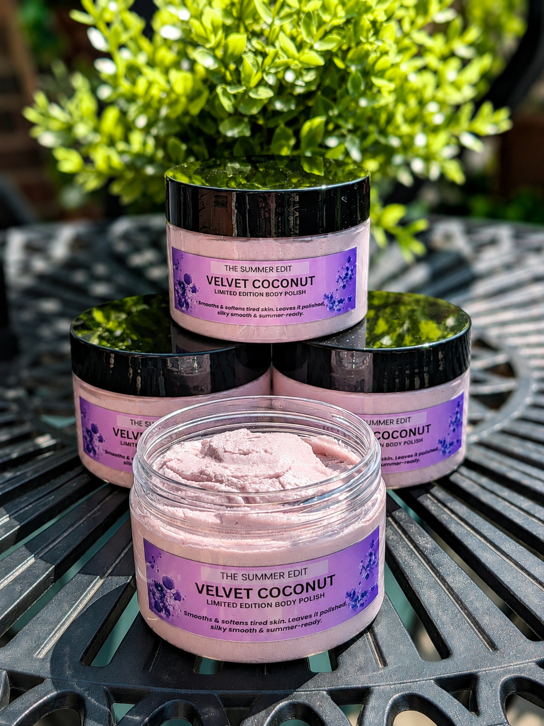 Summer Edit - Velvet Coconut Whipped Body Polish  125g