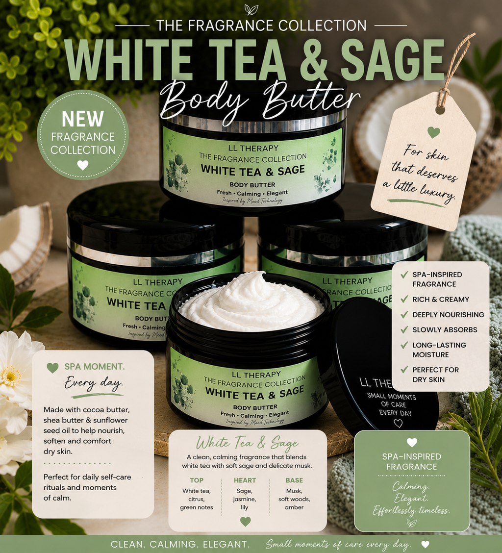 White Tea & Sage Body Butter 100g